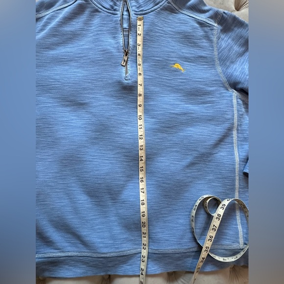 Tommy Bahama Men’s Tobago Bay Half-Zip Sweatshirt size XL - Picture 5 of 6